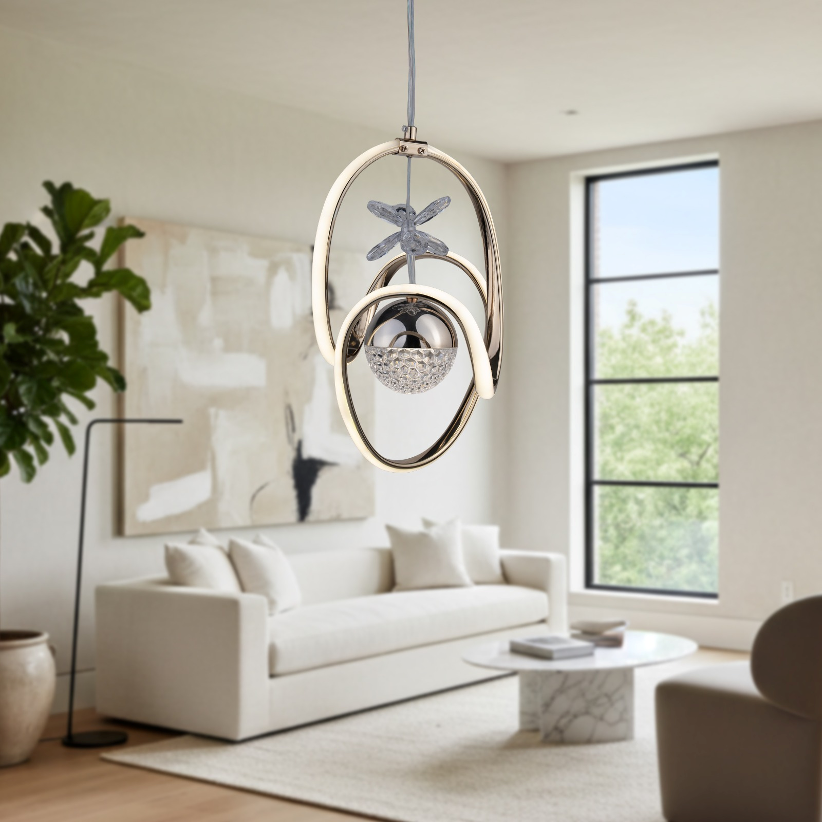 Avize Led Lamba Badem Tek Toplu