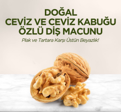 Eyüp Sabri Tuncer Doğal Ceviz & Ceviz Kabuğu Özlü Diş Macunu 90 Ml