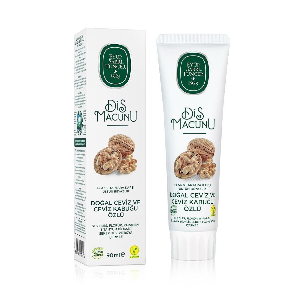 Eyüp Sabri Tuncer Doğal Ceviz & Ceviz Kabuğu Özlü Diş Macunu 90 Ml