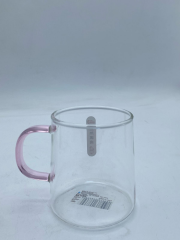 Krd Home Deli Glassware Bardak Kupa Cam Kulplu Borosilikat GBP58 320 Ml