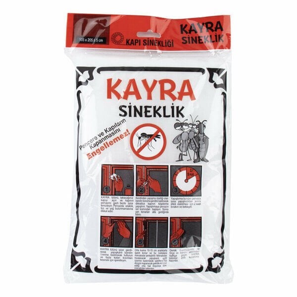 Kayra Kapı Sinekliği Hazır 105x205 Beyaz