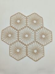 Desenli Supla Amerikan Servis  Altlığı