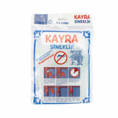 Kayra Pencere Sinekliği Hazır Tekkanat 75x125cm