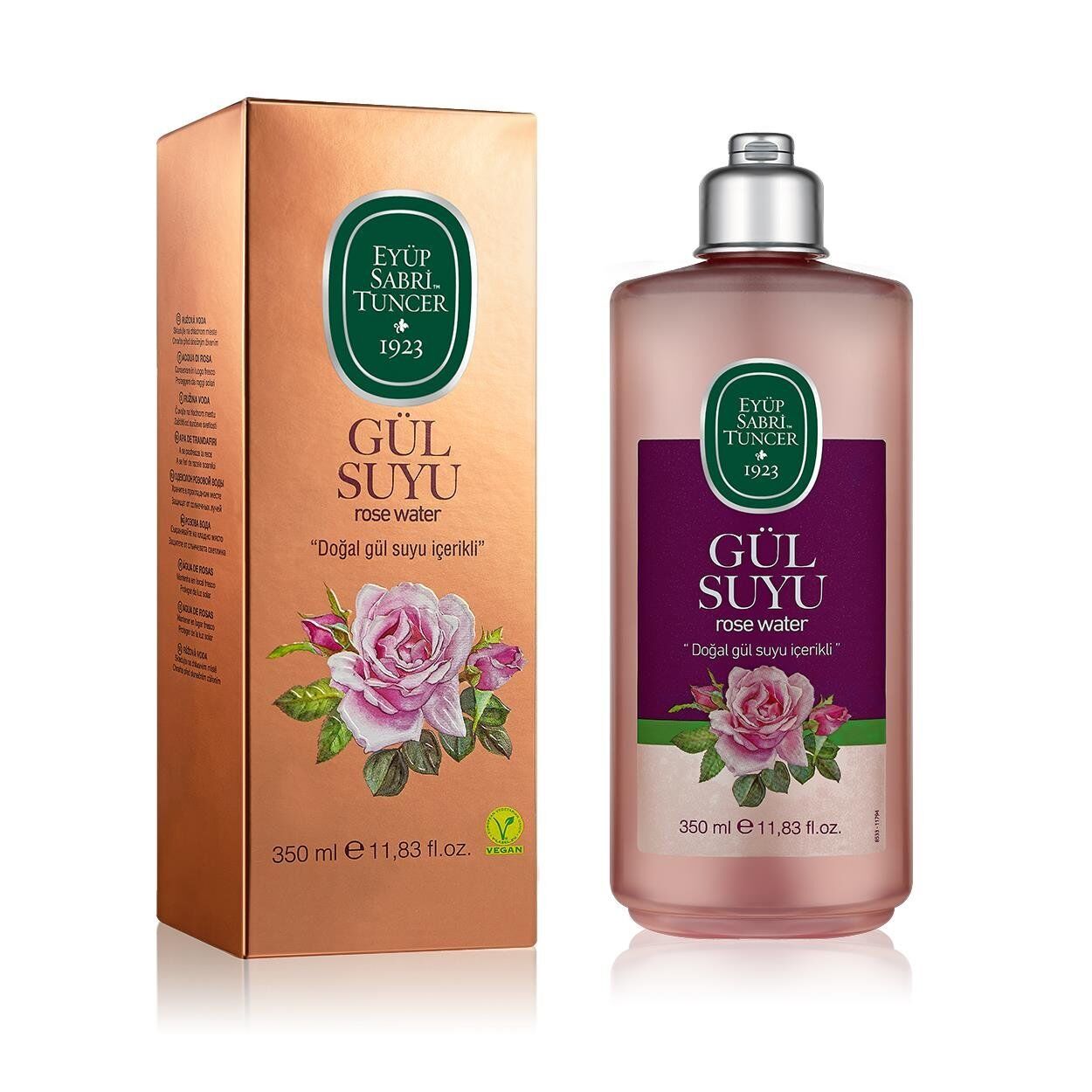 Eyüp Sabri Tuncer Gül Suyu Pet Şişe 350 Ml