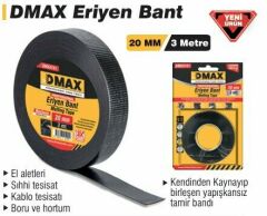 Dmax Eriyen Tamir Bandı 20mm x 3 mt