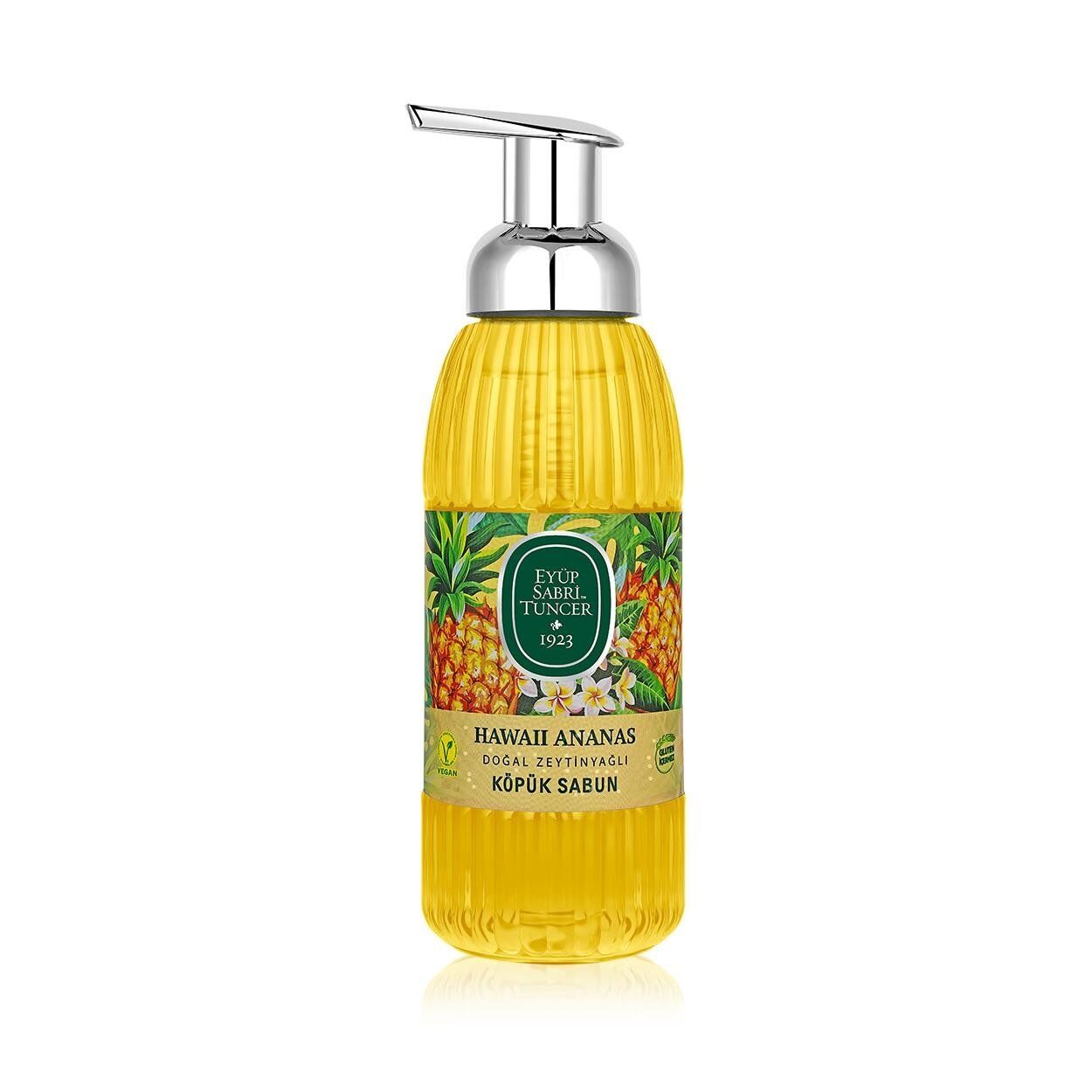 Eyüp Sabri Tuncer Doğal Zeytinyağlı Köpük Sabun Hawaii Ananas  500 Ml