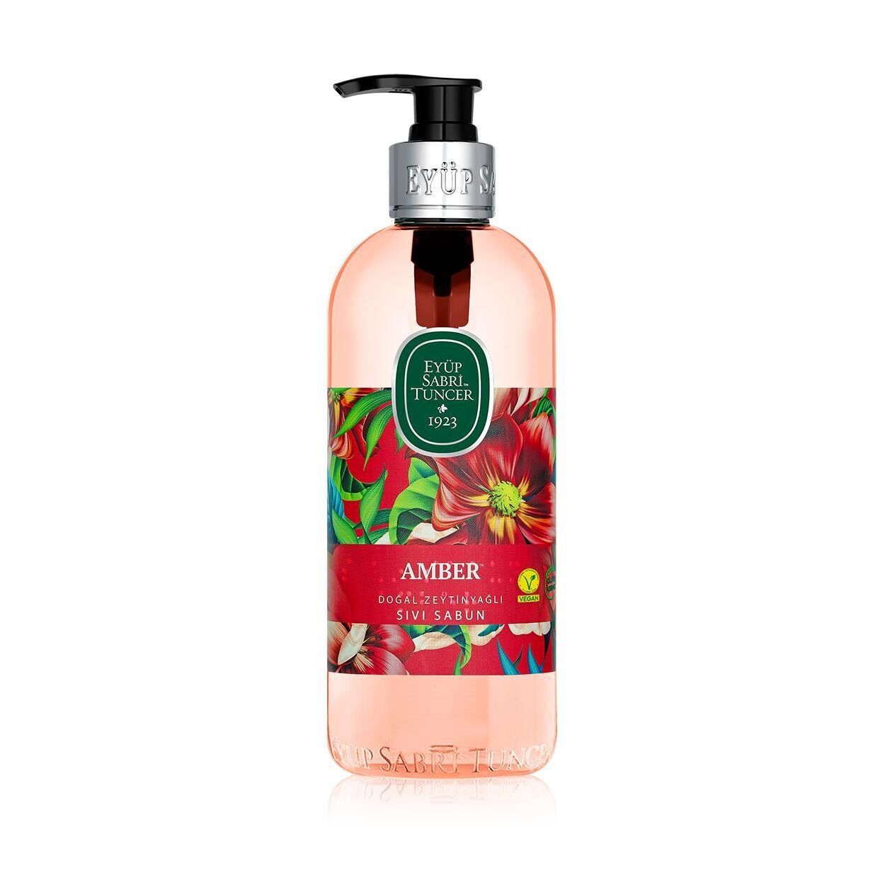 Eyüp Sabri Tuncer Doğal Zeytinyağlı Sıvı Sabun Amber 500 Ml