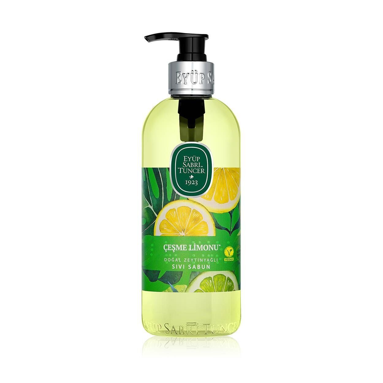 Eyüp Sabri Tuncer Doğal Zeytinyağlı Sıvı Sabun Çeşme Limonu 500 Ml