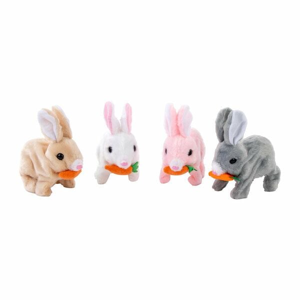 Star Toys Tavşan Havuçlu Pilli Zıplayan Peluş