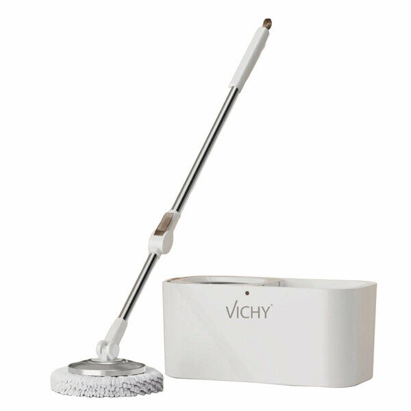 Vıchy Vch-6677 Döner Başlıklı Mop Temizlik Seti X6 Beyaz