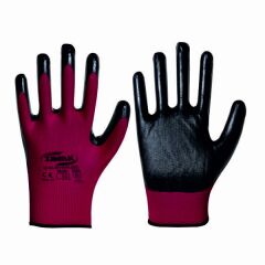 Zimak İş Eldiveni Klasik  EL-135/10 Bordo