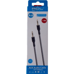 Acl A-6 Aux Ses Kablosu 1 Mt