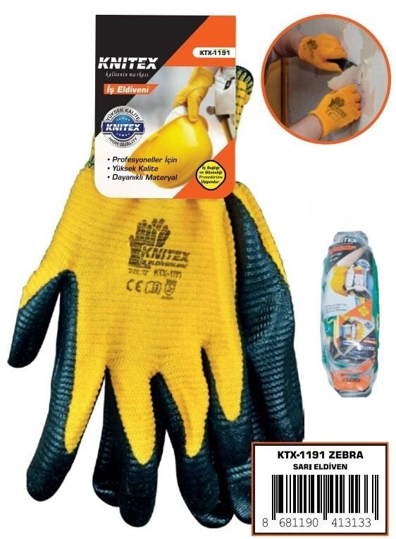 Knitex Zebra Eldiven