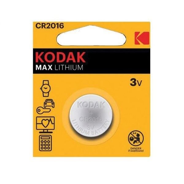 Kodak Pil Para Ultra Lityum CR2016 1 Adet