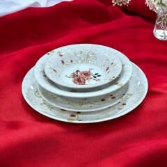 Lavin Seramik Yemek Takımı Yuvarlak 24 Parça