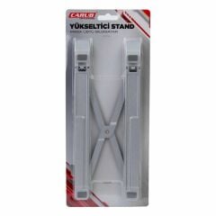 Carub Masa Üstü Bilgisayar Yükseltici Stand Gümüş