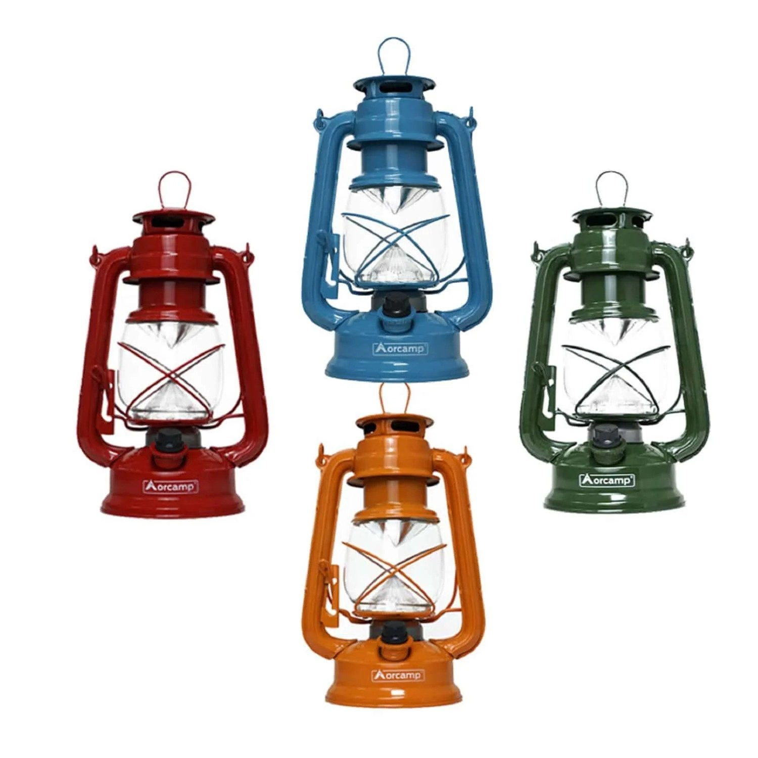Orcamp Retro Out-4210 Pilli Kamp Feneri Işığı Kırmızı