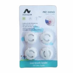 Askıcım Priz Kapağı 4 Lü