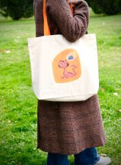 Atölye Hümay El Yapımı Özel Tasarım Bez Plaj Çanta