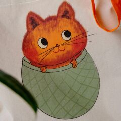 Atölye Hümay El Yapımı Özel Tasarım Bez Plaj Çanta