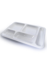 Polikarbon 5 Bölmeli Tabldot Tabağı