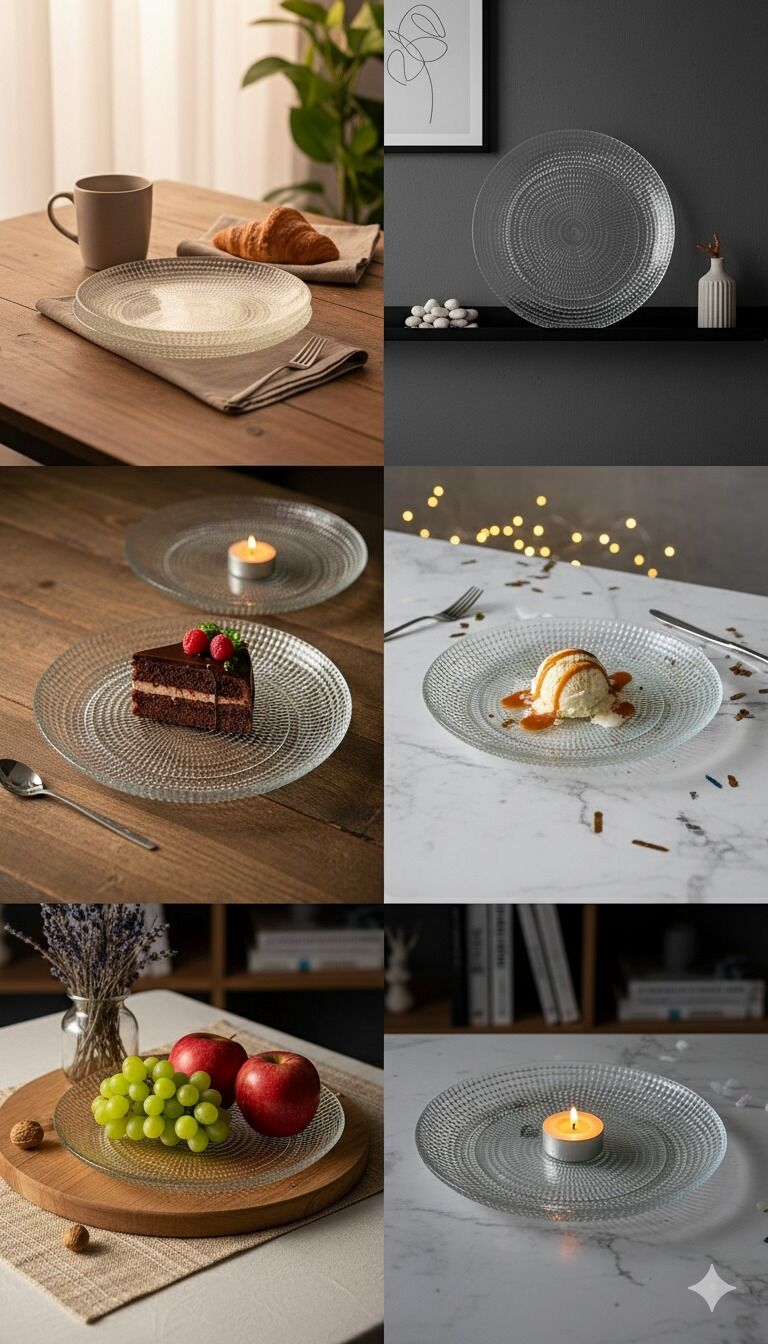 Kaveh Venice Pasta Tabağı 6 Adet 19 Cm