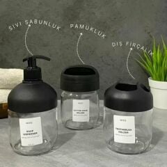 Qlüx Banyo Seti 3 lü