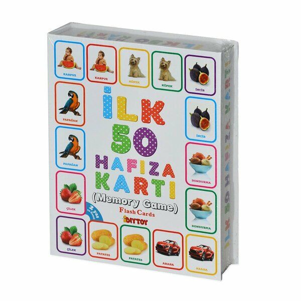 Taba İlk 50 Hafıza Kartı Karışık Renkli