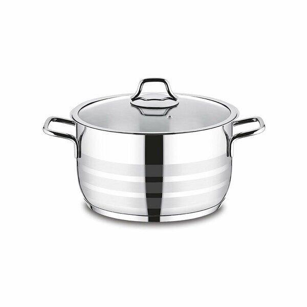 Vivaldi Rosso Tencere Cam Kapak 26 X 16 Cm