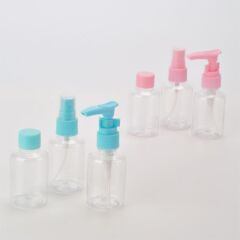 Tohana Seyahat Kozmetik Dolum Seti 55 Ml Pembe