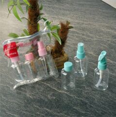 Tohana Seyahat Kozmetik Dolum Seti 55 Ml Pembe