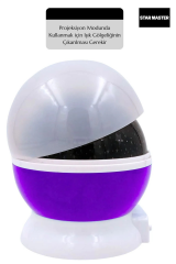 Star Master Uzay Yıldızlı Gökyüzü Projeksiyon Gece Lambası