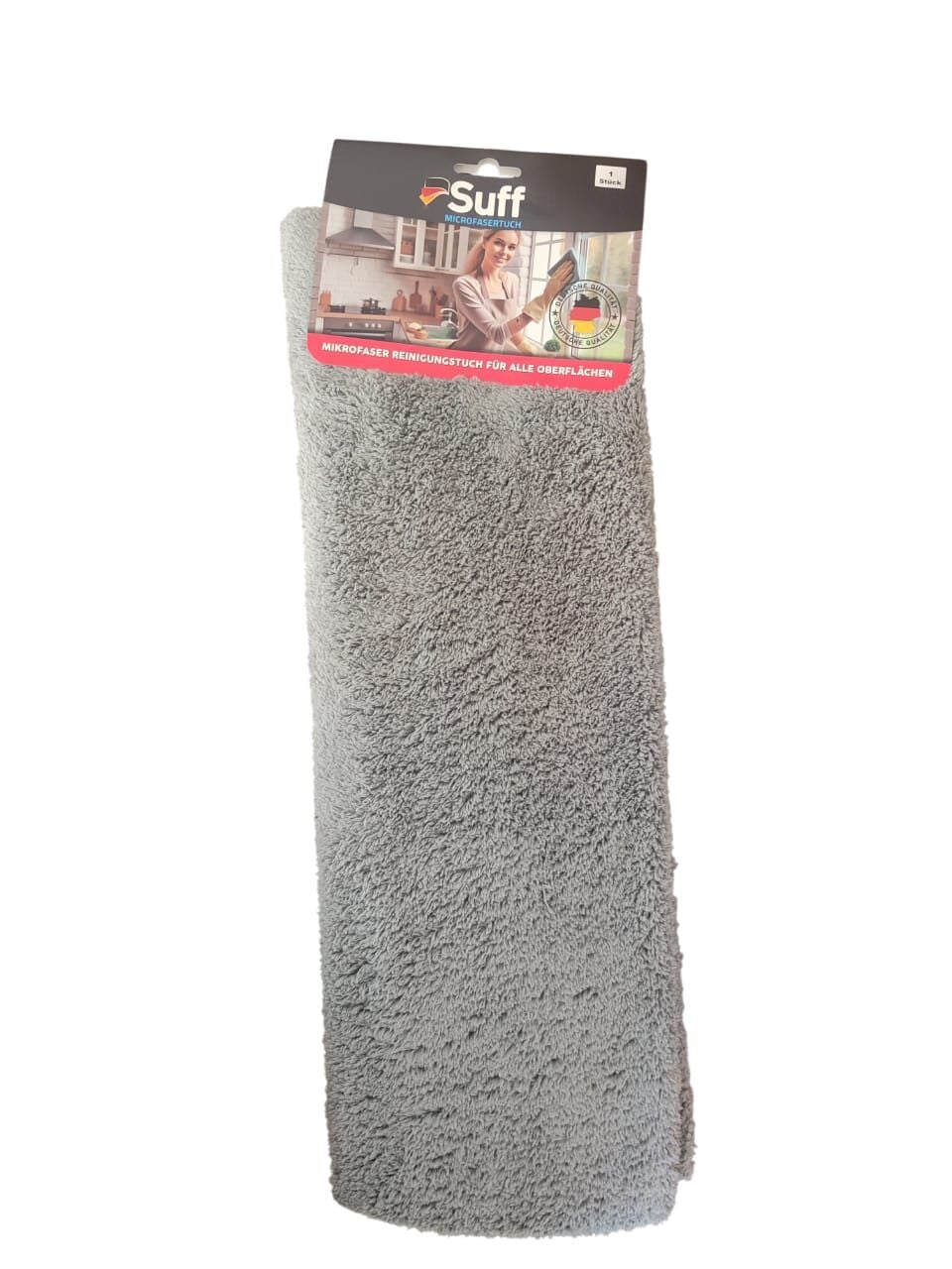 Suff Kurulama Bez Zambak Kartelalı 60X50 Cm Gri