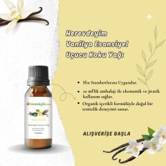 Herevdeyim Vanilya Esansiyel Uçucu Koku Yağı 10 Ml