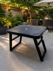 Plastik Katlanır Kamp Masası 48*68*57 Cm