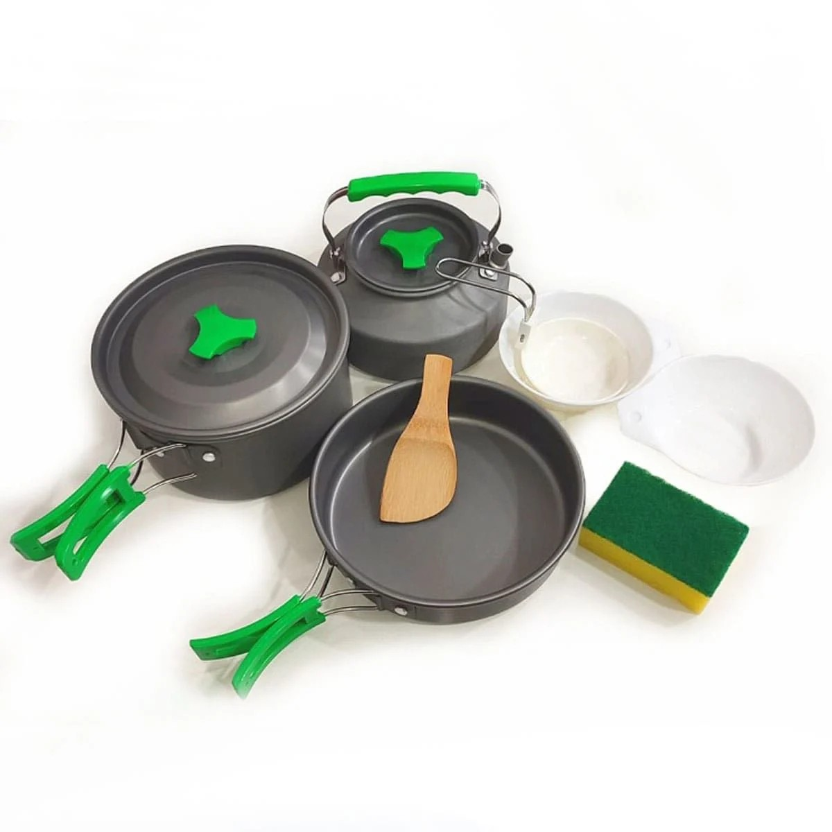 Orcamp Out-1150 Aliminyum Kampçı Mutfak Tencere Seti 3 Lü 705 Gr