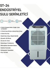Skytech St-24 Endüstiriyel Sulu Klima Beyaz