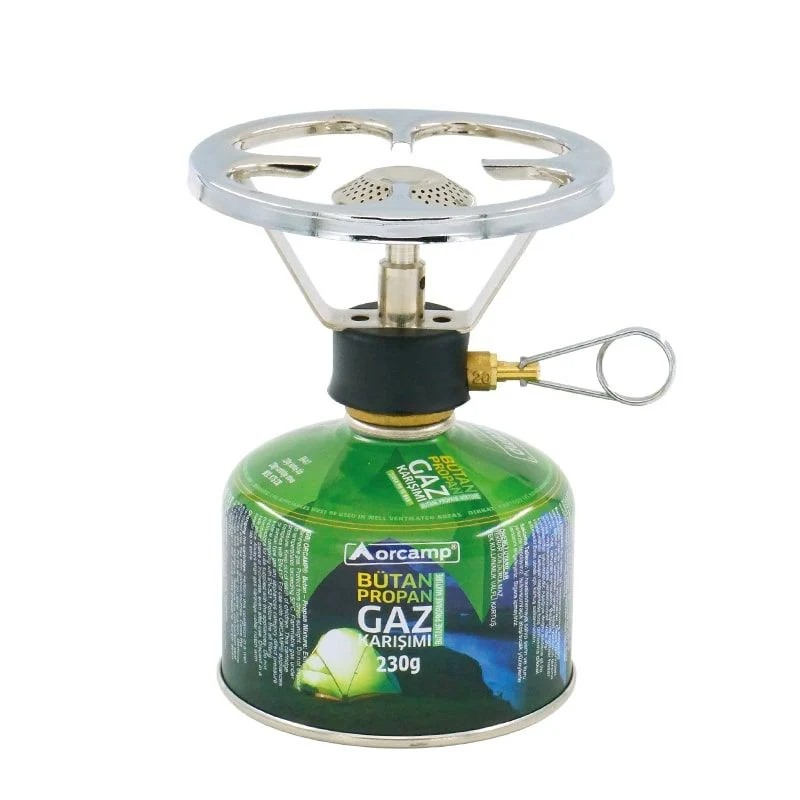 Orcamp K-192+Kts-230 Siboplu Portatif Kartuş Kamp Ocak Seti 230 Gr