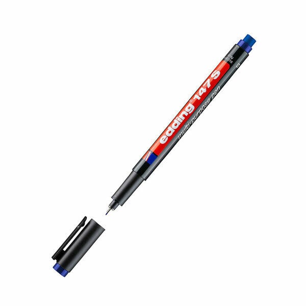 Edding Asetat Kalemi 0-3 Mm Mavi