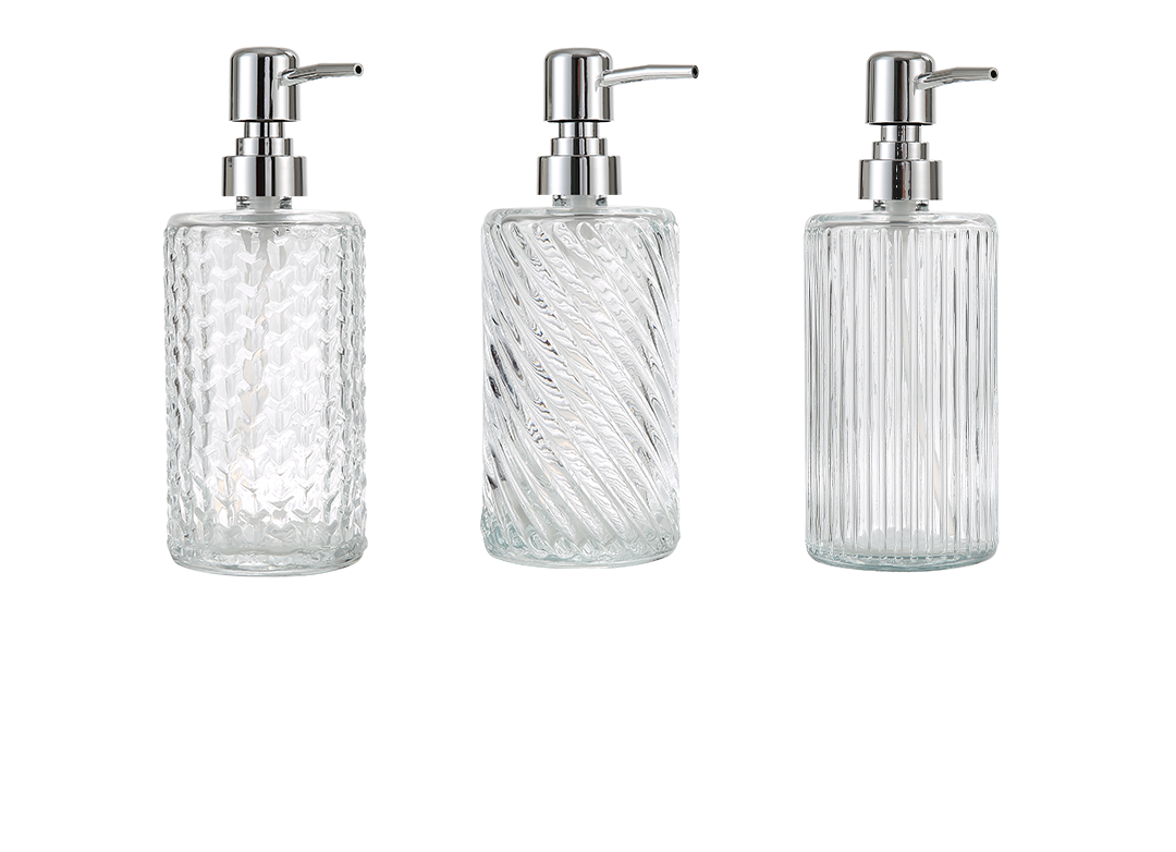 Mien Q08 Cam Sıvı Sabunluk