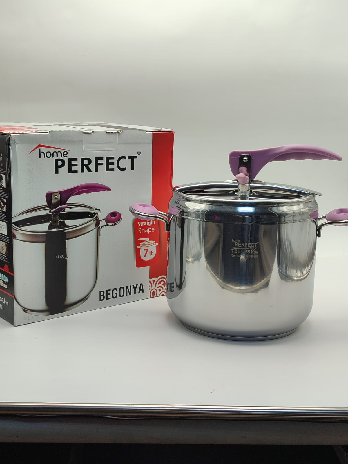 Perfect Begonya 7 Lt Düz Düdüklü Lila