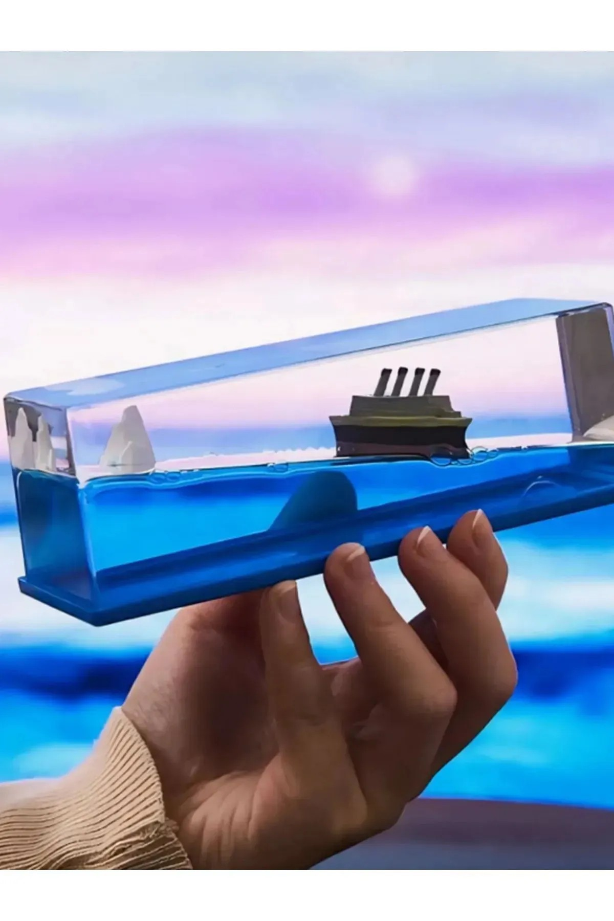 Batmayan Gemi Dekoratif Süs