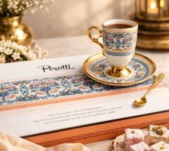 Perotti British Porselen 6 Lı Kahve Fincan