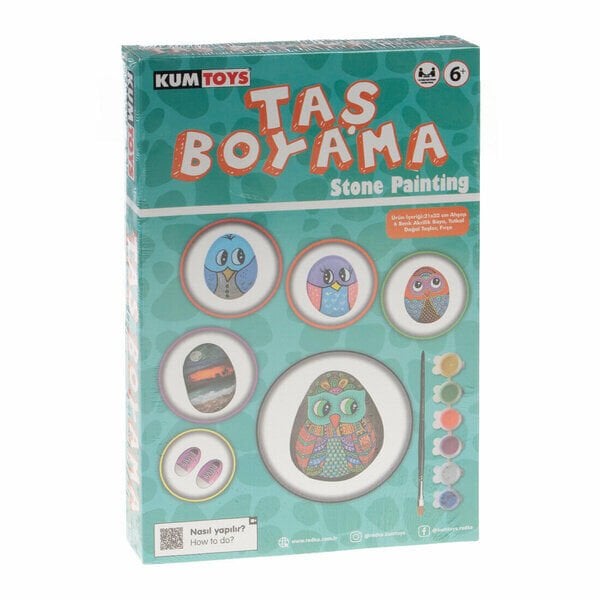 Kumtoys Taş Boyama Karışık Renkli