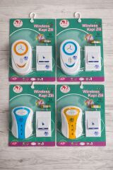 Kırgıl Kapı Zili Wireless 32 Müzikli Beyaz