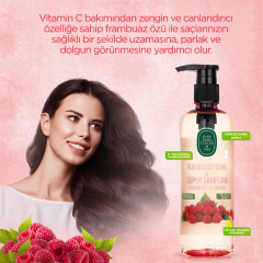 Eyüp Sabri Tuncer Sirkeli Frambuazlı Süper Şampuan 500 Ml