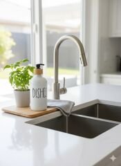 Bambu Kapaklı Sıvı Sabunluk 500 Ml