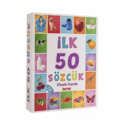 DiyToy-Taba İlk 50 Sözcük Karışık Renkli