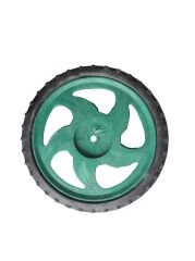 Telli Pazar Araba Tekeri Sert  19,5 Cm Zümrüt