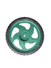 Telli Pazar Araba Tekeri Sert  19,5 Cm Zümrüt